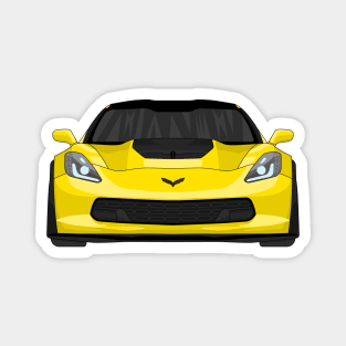 Z06 YELLOW Magnet