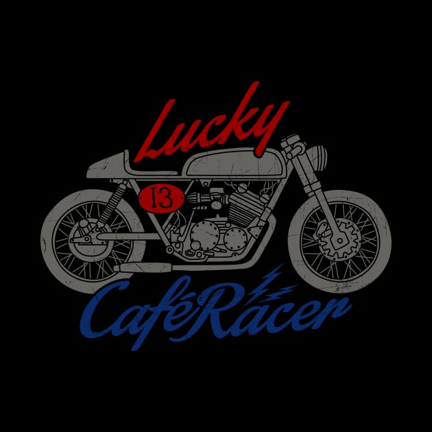 Lucky 13 Caferacer by Mahija