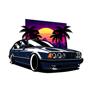 E34 In Blue T-Shirt