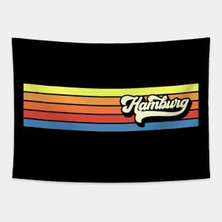 Hamburg Germany retro vintage trendy design 70s 80s Tapestry