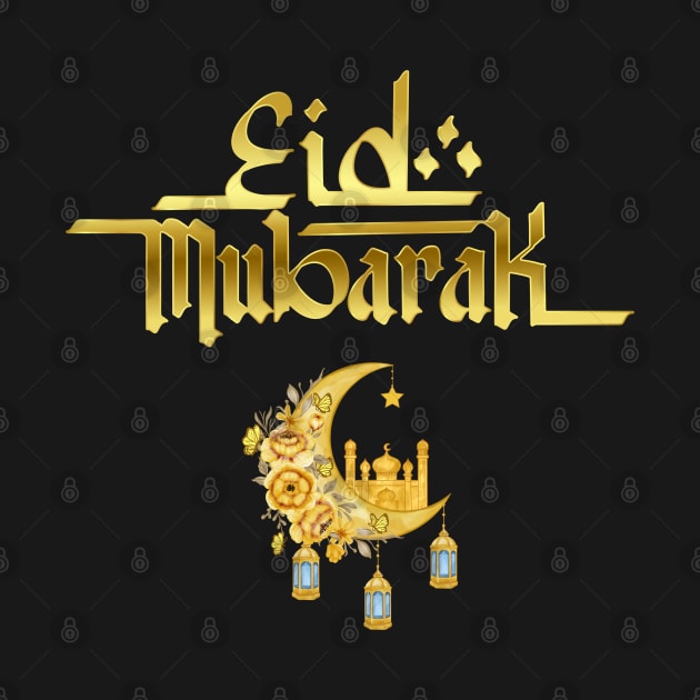 Arabic Eid-Mubarak by GENshop