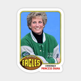 Princess Diana --- Retro Football Card Design Magnet