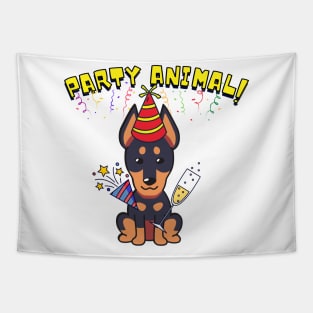 Party Animal Alsatian Tapestry