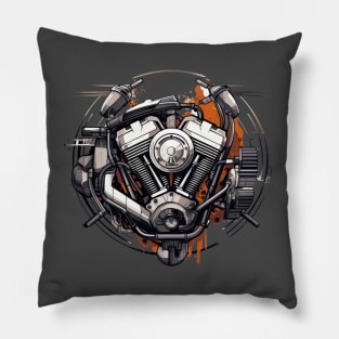 Motorcycle Engine Pillow