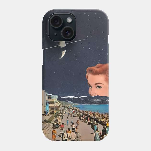 Illuminations - Surreal/Collage Art Phone Case by DIGOUTTHESKY