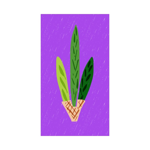 Lulav Violet Print by TillaCrowne