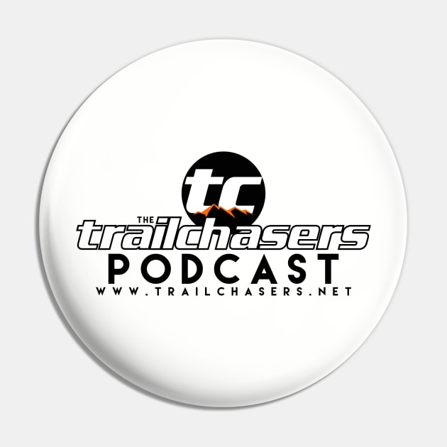 TC Rising Circle-Grey Pin by trailchasers