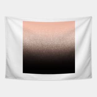 Gradient pink and black w. Metallic shimmer Tapestry