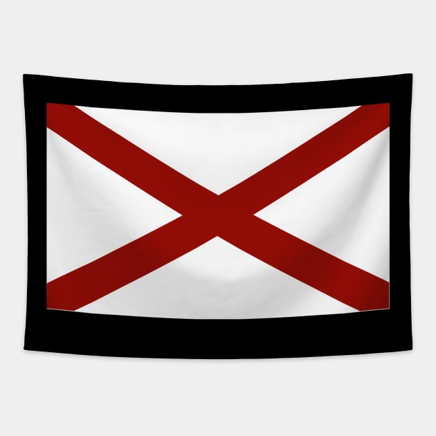 Flag - Alabama wo Txt Tapestry by twix123844