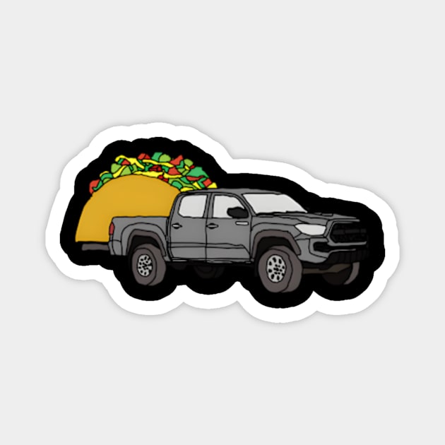 Taco Tacoma Truck Trd Overlanding Overland 4X4 Truck 4Wd Magnet by jasper-cambridge