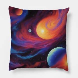 Galaxy Art Pillow