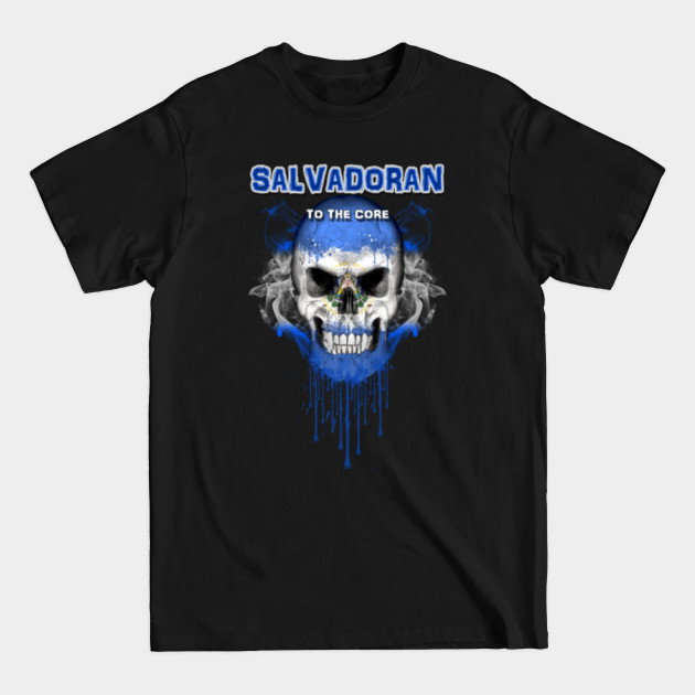 Discover To The Core Collection: El Salvador - El Salvador Flag - T-Shirt