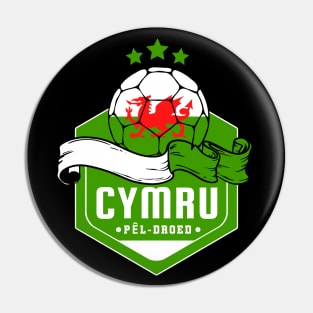 Cymru Football Pin