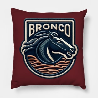 Bronco Pillow