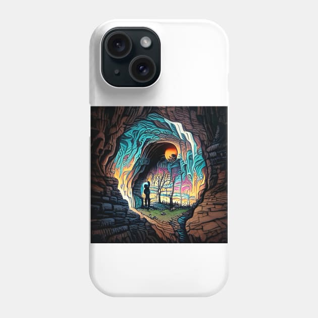 The Mysterious Forest Phone Case by Neurotic