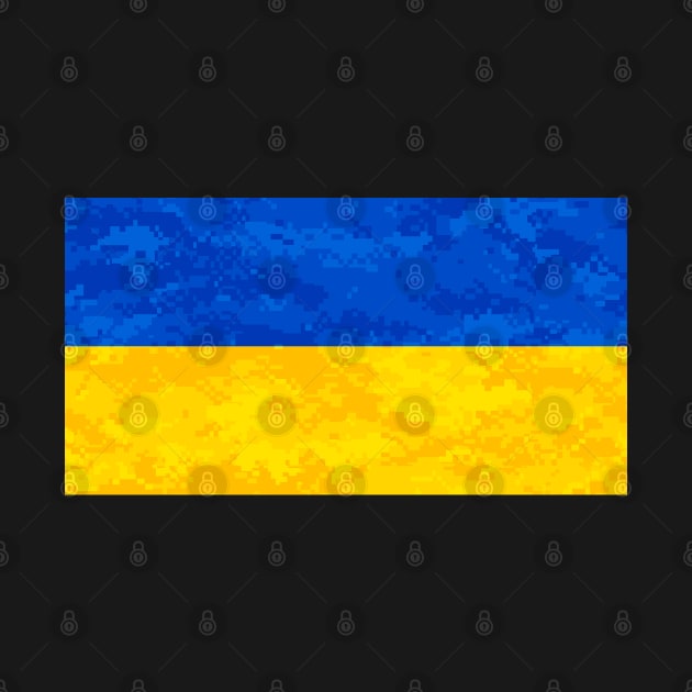 Ukrainian Flag by Scar