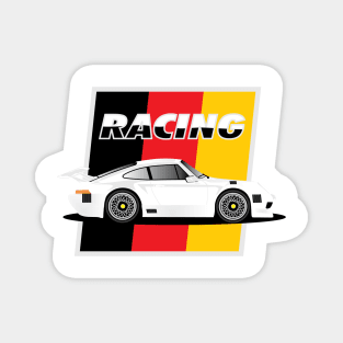 Racing - German Cup - White Magnet