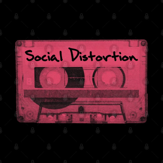 Social Distortion Cassette Tape Vintage by car lovers in usa