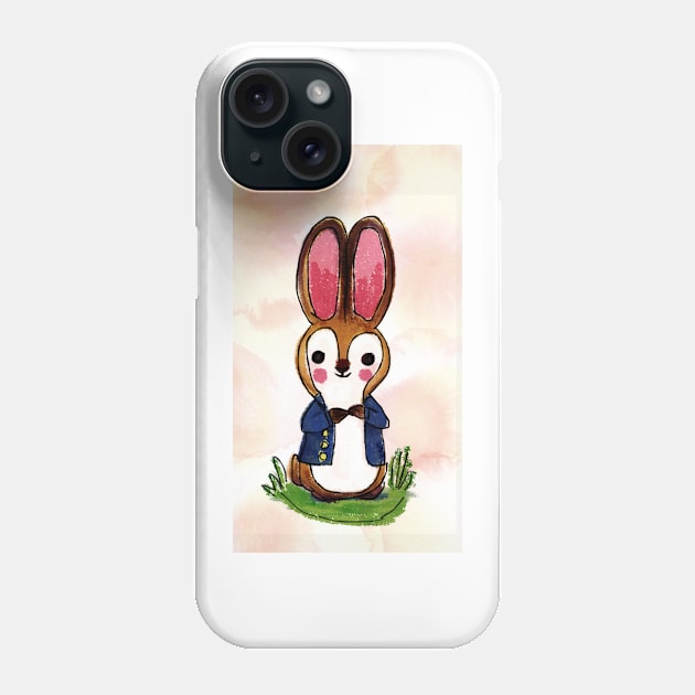Cute Little Rabbit Phone Case by neetaujla