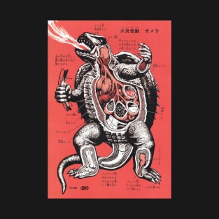 Gamera Anatomy T-Shirt