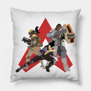 bloodhound, gibraltar,and wraith Pillow