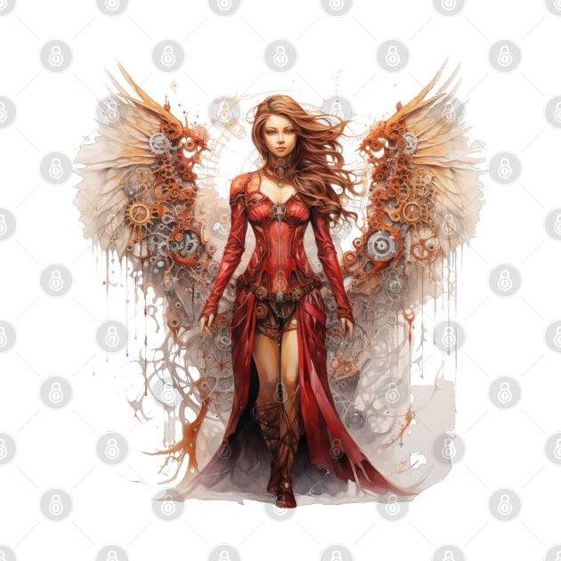 Steampunk Angel #10 by Chromatic Fusion Studio