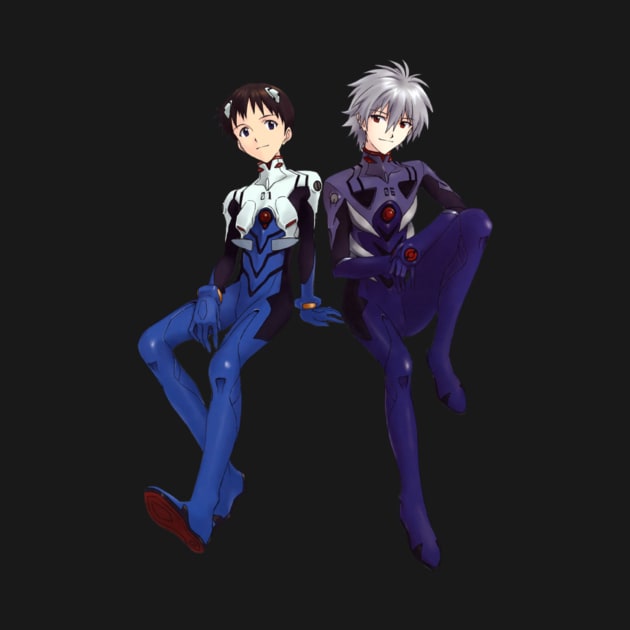 Shinji and Kaoru Plug Suits by KokoroPopShop