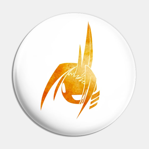 Amidamaru Spirit [ORANGE] Pin by cobaltoast