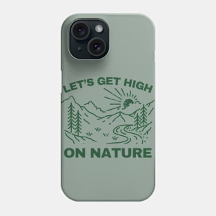 Hiking High on Nature Phone Case