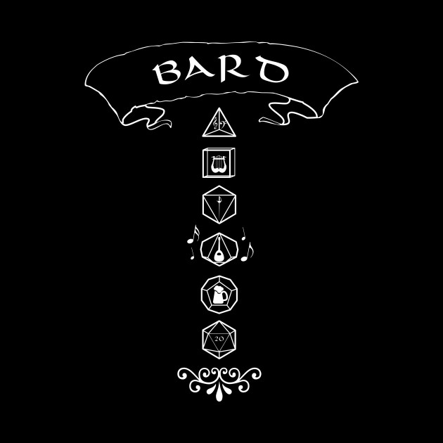 RPG Class: Bard - D And D - Phone Case