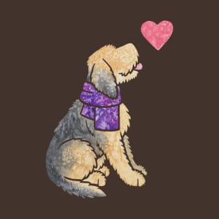 Otterhound watercolour T-Shirt