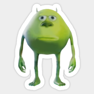 Mike Wazowski Stickers Teepublic