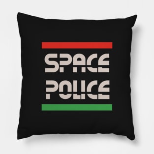 Space Police II Pillow