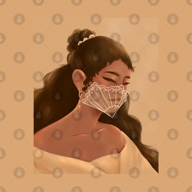 Filipina Mask Portrait by samsum.art