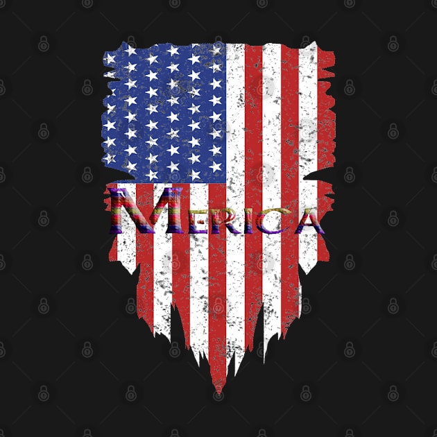 Merica , flag USA by Nice Shop
