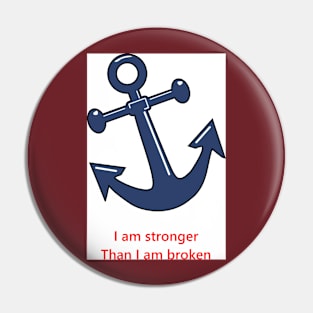 Emotional Strongness Pin