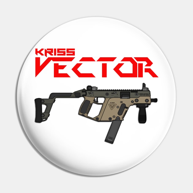 Kriss Vector Pin by Aim For The Face