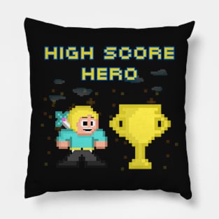 High Score Hero Pillow