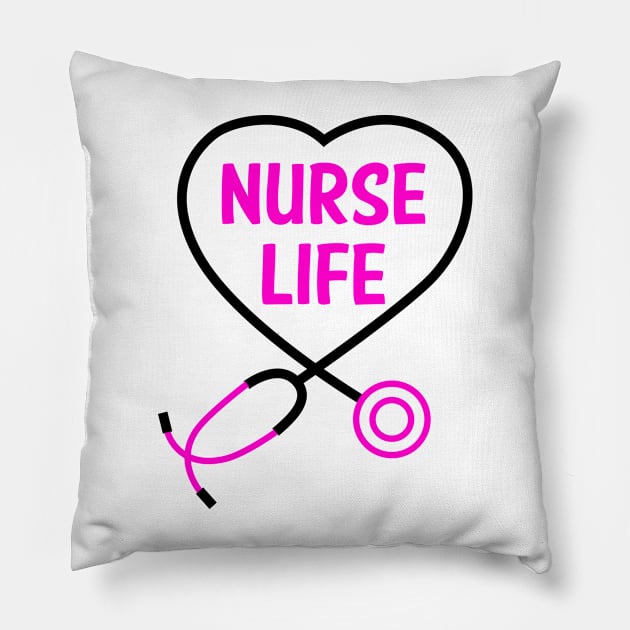 "Nurse Life" Pillow by MasterpieceArt