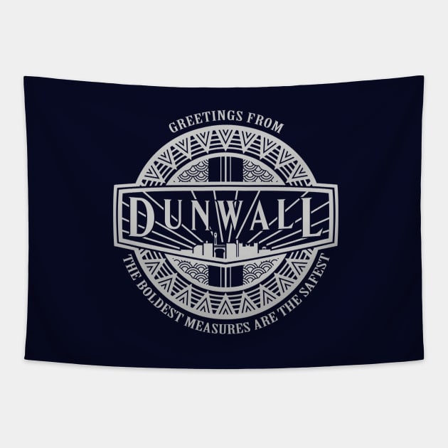 Greetings from Dunwall Tapestry by Olipop