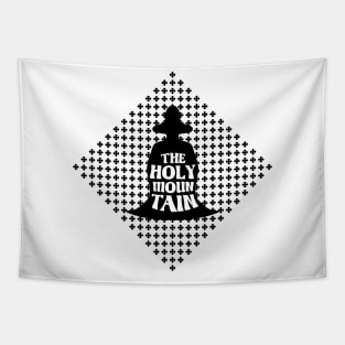 The Holy Mountain (black silhouette) Tapestry