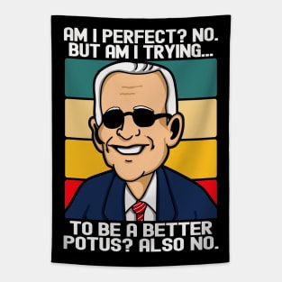 Funny Joe Biden Tapestry