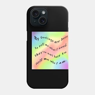 feelings are instructors Phone Case