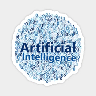 Artificial Intelligence Data Science Word Cloud | Blue Magnet