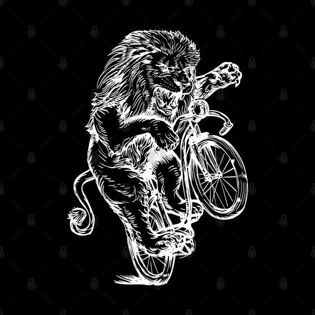 SEEMBO Lion Cycling Bicycle Cyclist Bicycling Biking Biker by SEEMBO