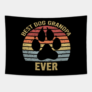 Best Dog Grandpa Ever Tapestry