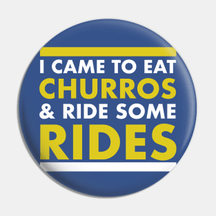 Churros & Rides Pin