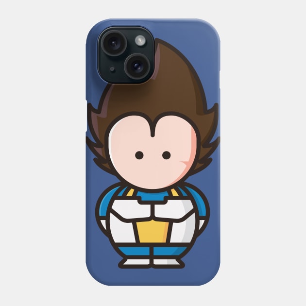 Vegeta, the Saiyan prince Phone Case by APDesign