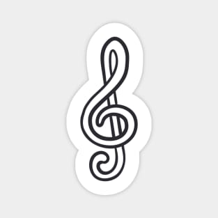 Treble Clef Magnet