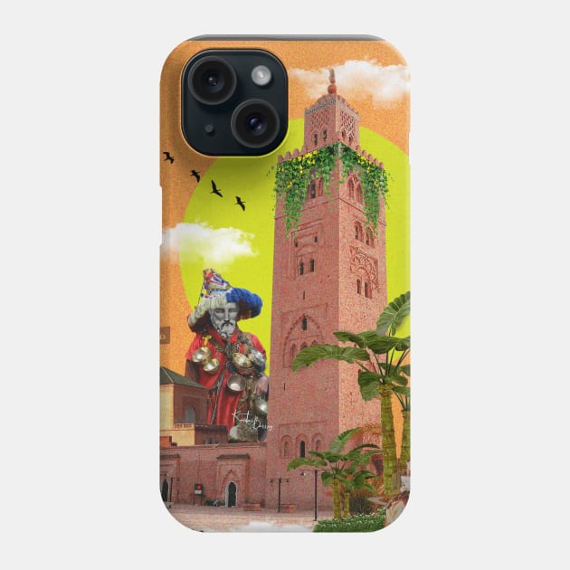 Marrakech Phone Case by ARTWEARABLE.MA